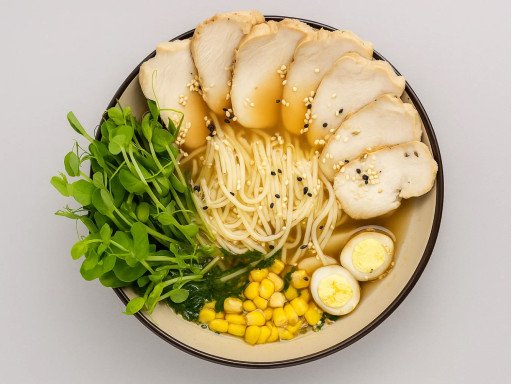 Рамен с курицей